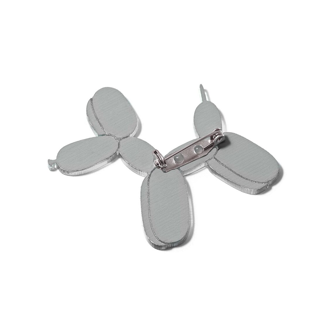 Брошь MONOLAMA, серебристый — фото 1