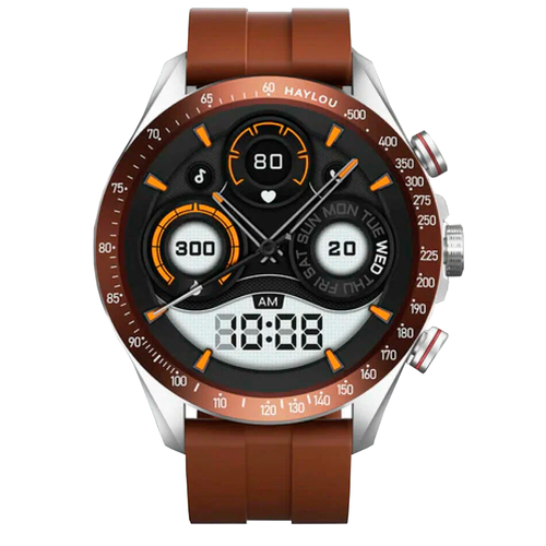 Смарт-часы Haylou Solar Pro Smart Watch EU Brown коричневый