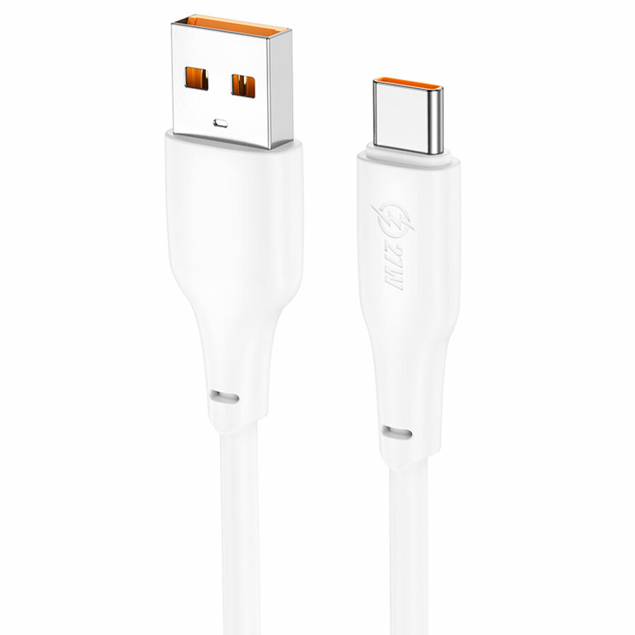 Кабель USB - Type-C (Am-Cm) Hoco X93 Force 100W 1 м цвет: белый