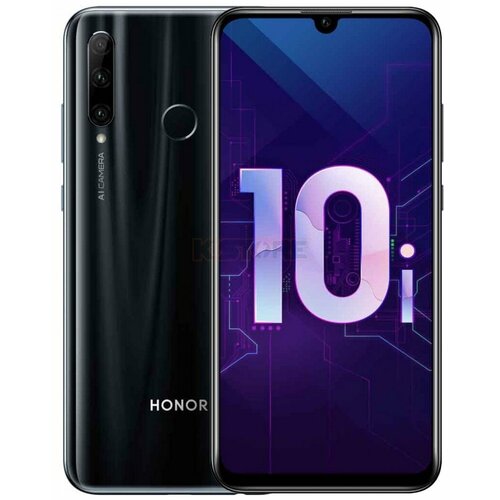Смартфон HONOR 10i 664 ГБ Global Dual nano SIM черный 9990₽