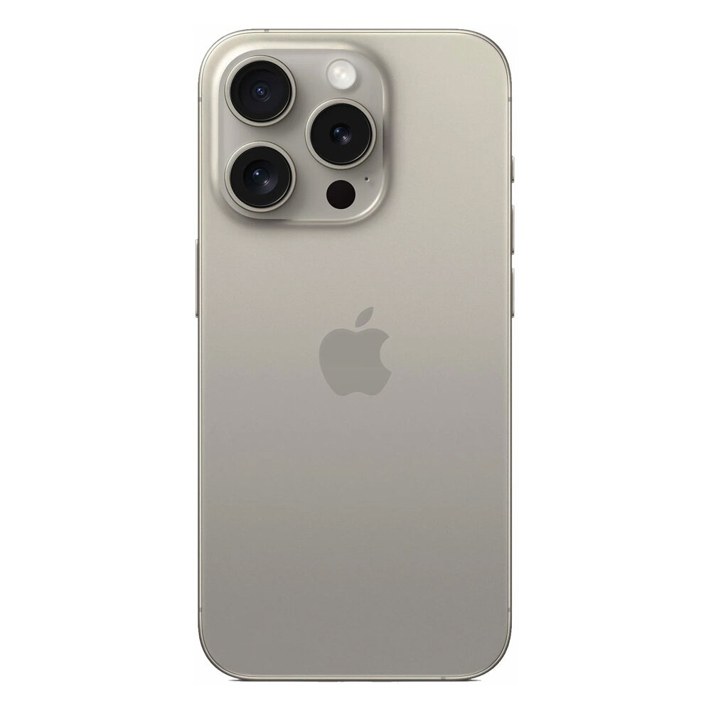 Смартфон Apple iPhone 15 Pro 128 ГБ, Dual: nano SIM + eSIM, титановый — фото 1