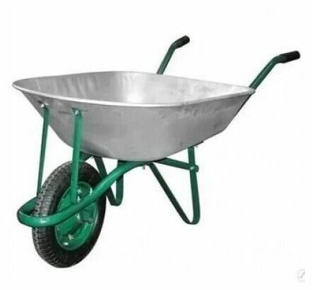 Тачка садовая БТМ 11402 строительная одноколесная150кг 65 л