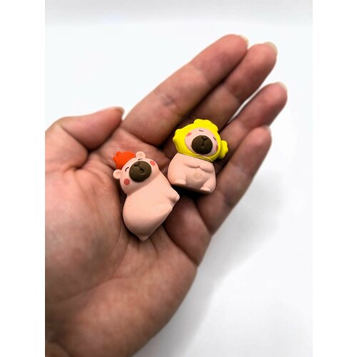 Ластик фигурный Капибара 2 шт 1 329₽