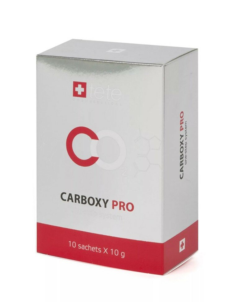 Картинки Одношаговая карбокситерапия Carboxy PRO TETe Cosmeceutical 10*10 гр