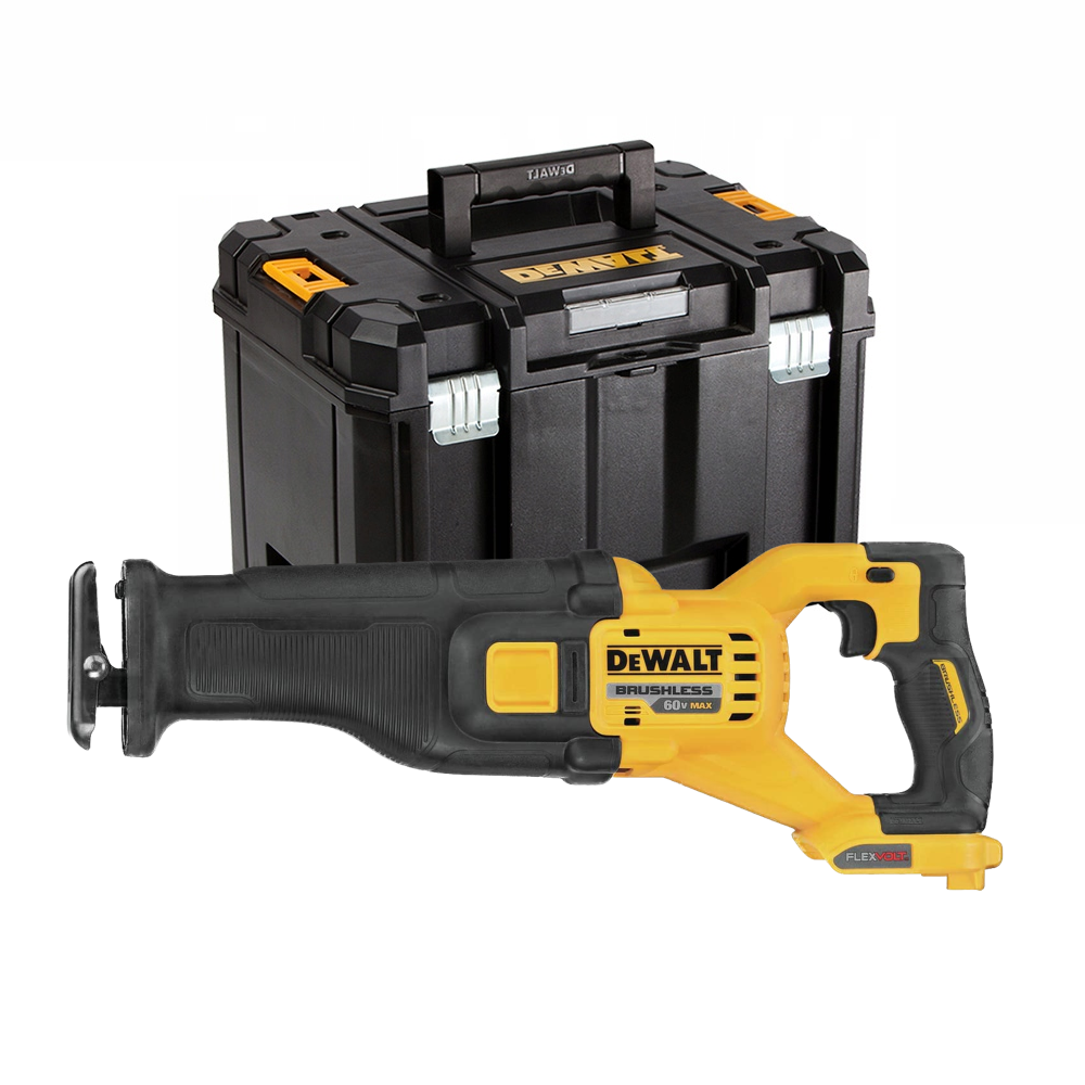 Аккумуляторная сабельная пила DeWALT DCS389NT 60V