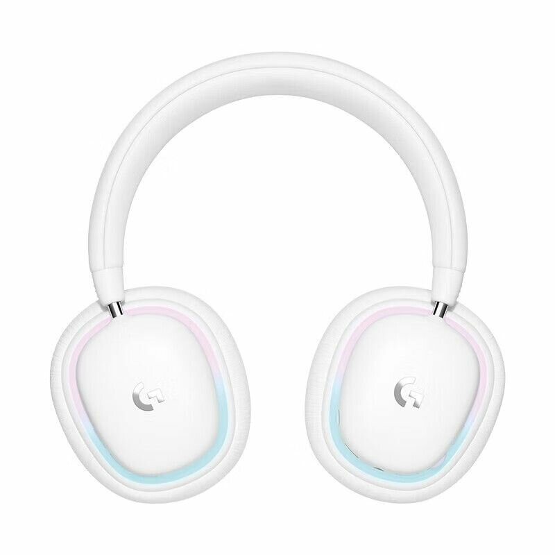 Logitech G735 Беспроводная Bluetooth-гарнитура, игровая гарнитура серии Aurora, оголовье с длительным сроком службы, белый — фото 1