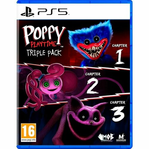 Игра Poppy Playtime Triple Pack русские субтитры для PS5 4290₽