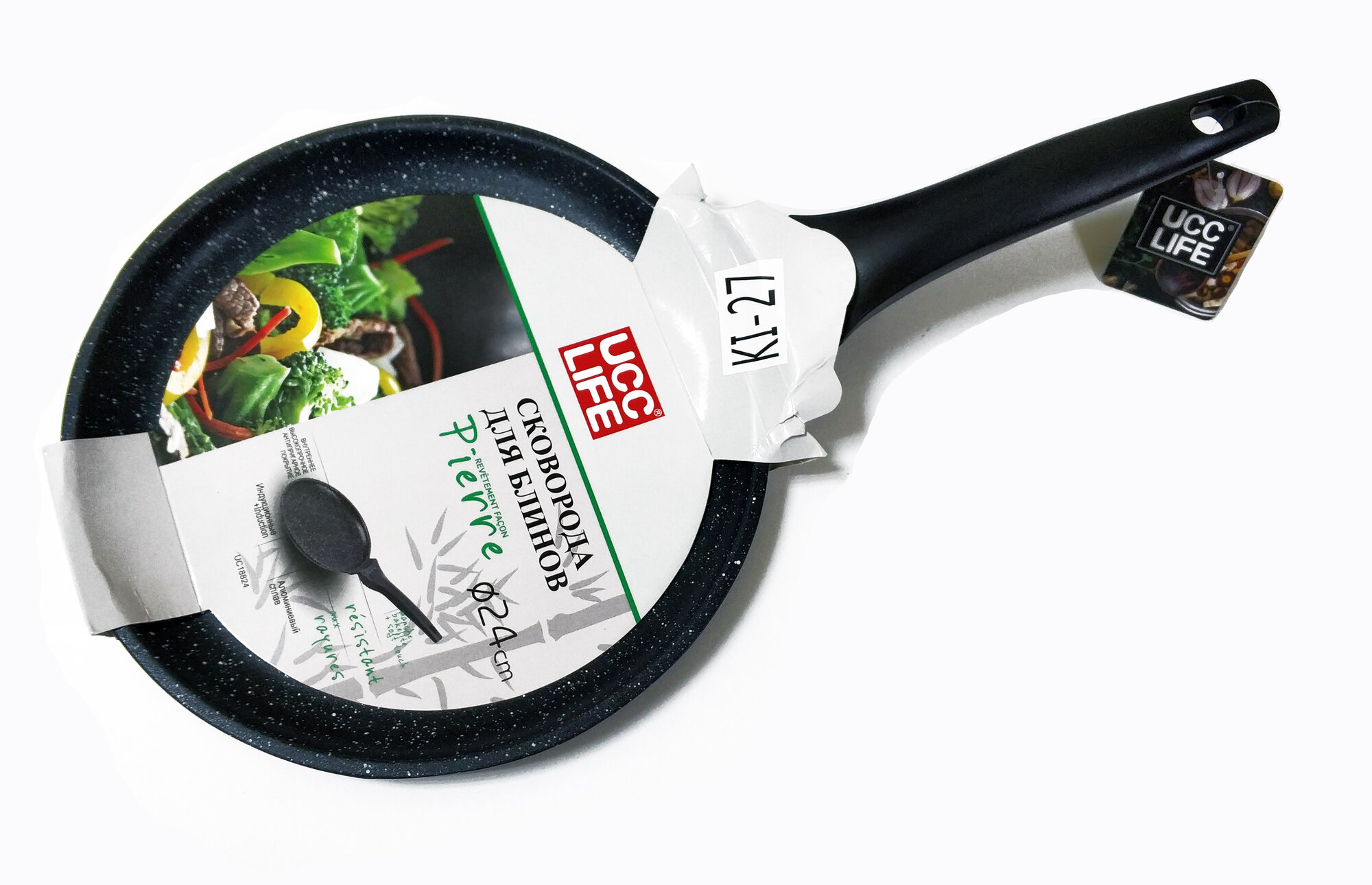 Сковорода для блинов UCC LIFE Ø 24 см с антипригарным покрытием