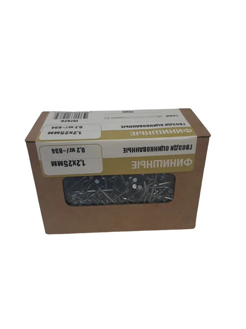 Гвозди финишные Tech-Krep 1.2x25 мм 0.2 кг
