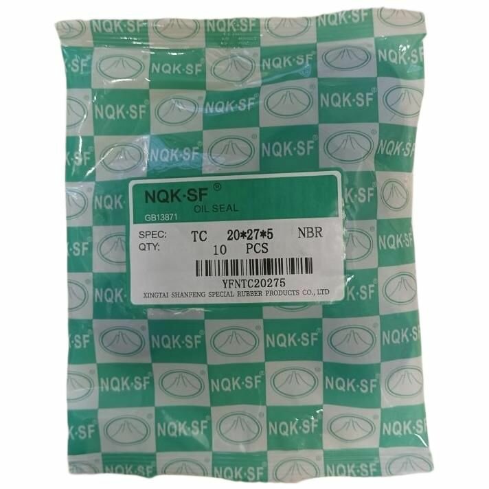 Сальник 20х27х5 TC NQK.SF (Комплект 10 шт.)
