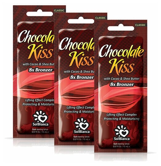 SolBianca Крем для загара в солярии Chocolate Kiss, 15 мл, 1 шт — фото 1