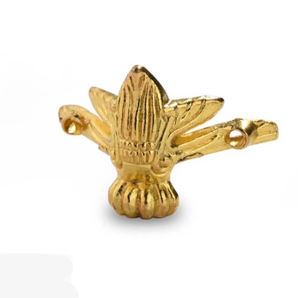 Антикварные мебельные ножки из цинкового сплава 4 шт gold