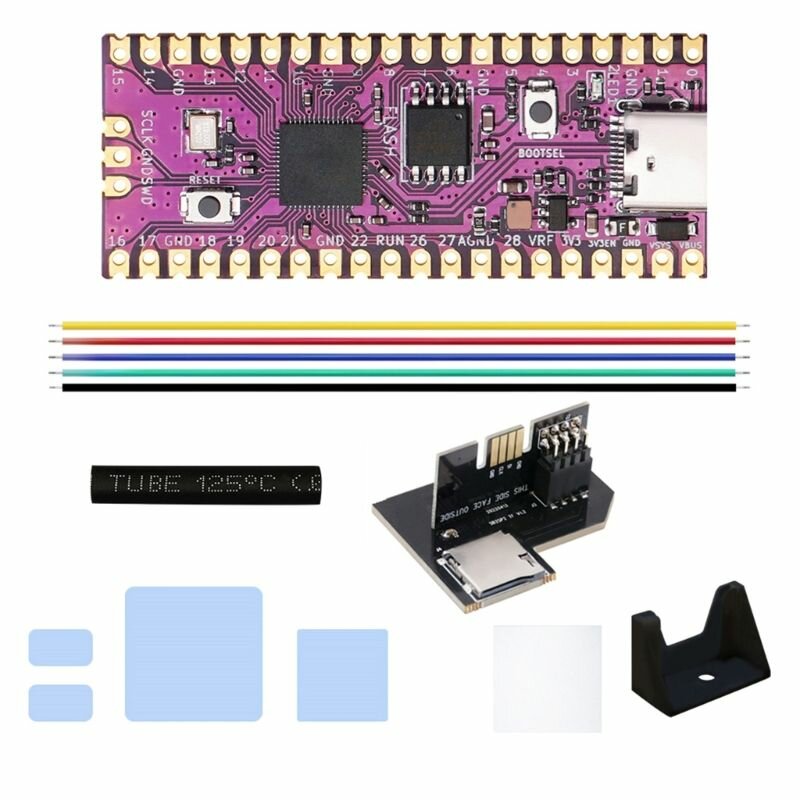 Кардридер SD2SP2 + Raspberry Pi Pico Boot для сменного модуля Modchip с током тока 500 мА