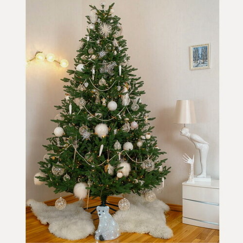 Изображение товара Искусственная елка Адель 240 см, литая 100%, Царь Елка, АДЛ-240
