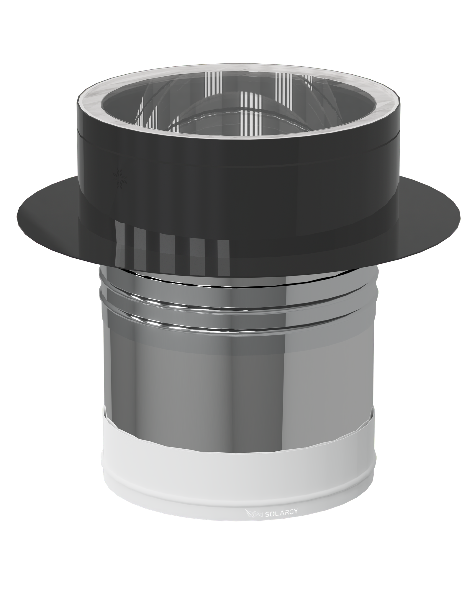 Солнечный туннель SOLARGY Mini 300 с встроенным термобарьером цвет глубокий серый (RAL 7024) длина туннеля 420 мм