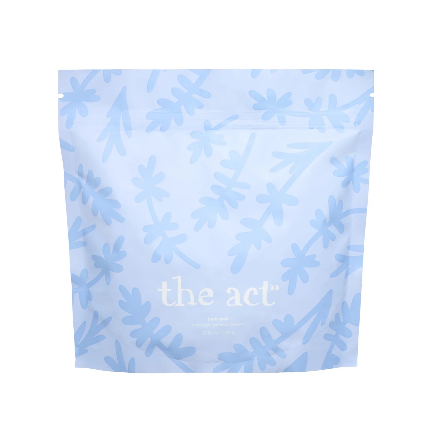 The Act магниевая соль для купания детей натуральная Bath soak 500 г