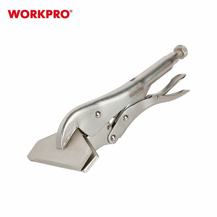 Клещи фиксирующие с-образные с плоским зажимом 250мм WORKPRO