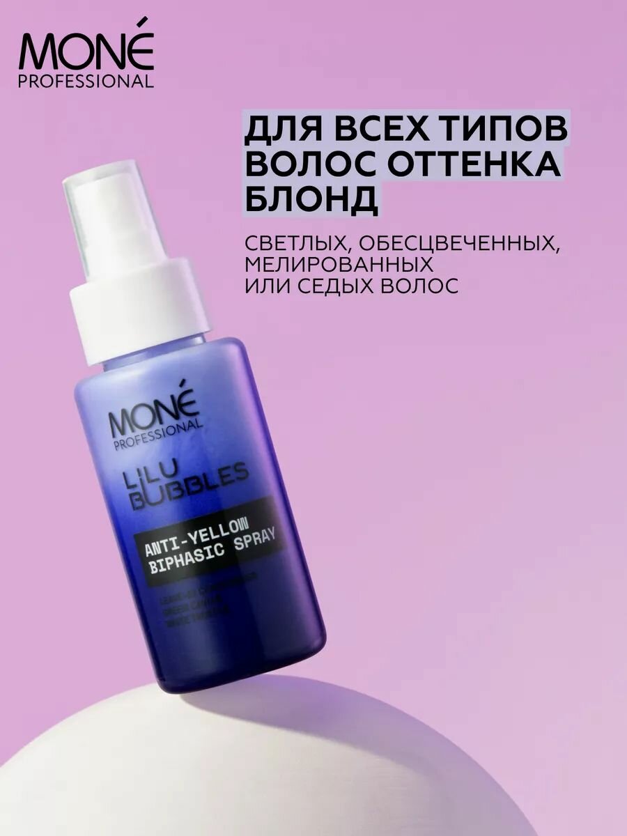 Нейтрализатор желтизны для волос MONE PROFESSIONAL — фото 1