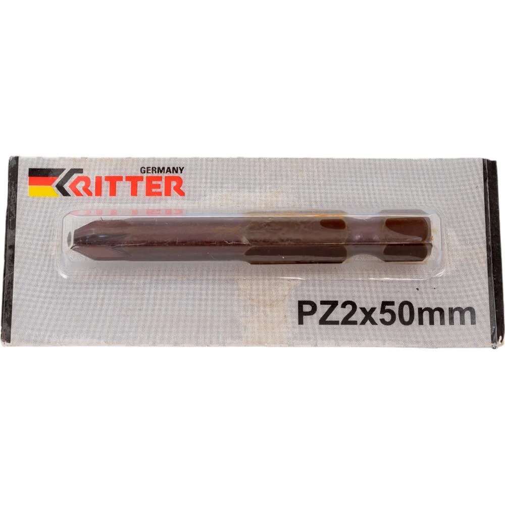 Бита магнитная JapanSteel PZ 2 50 мм сталь K5 защит. декор. покрытие 10 шт в ленте RSC RITTER PS20172050