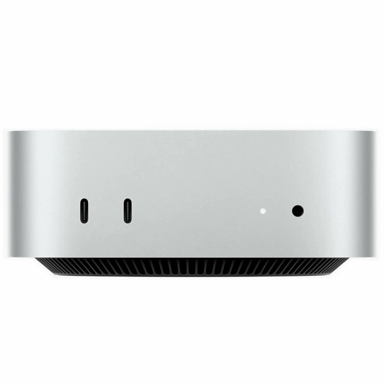 Мини настольный компьютер Apple Mac mini, 2024 (M4 10-Core, GPU 10-Core, 16GB, 256GB), Серебристый | Silver (MU9D3) — фото 1