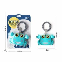Подвеска-игрушка Baby Toys "Крабик" 14, 5х32х1, 5 см, блистер (Y24847048)