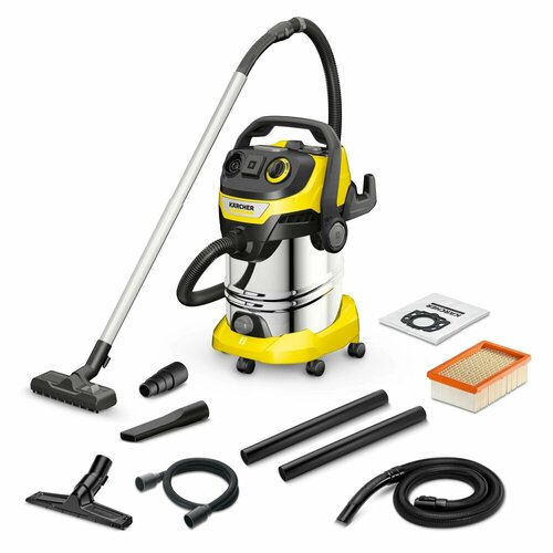 Хозяйственный пылесос Karcher WD 6 P S V-30822T 1628-3760 для сбора сухого и влажного мусора 35690₽
