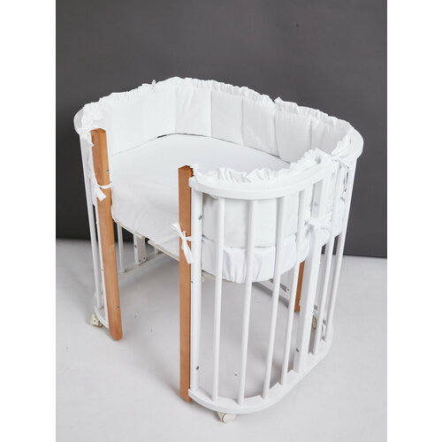 Бортик в кроватку для новорождённых (100% хлопок)