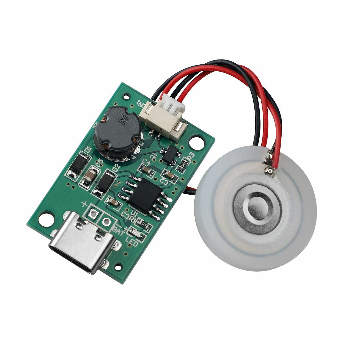 Ультразвуковой увлажнитель воздуха, туманообразователь DC5V Micro Type-c USB, без переключателя (Ф) — фото 1