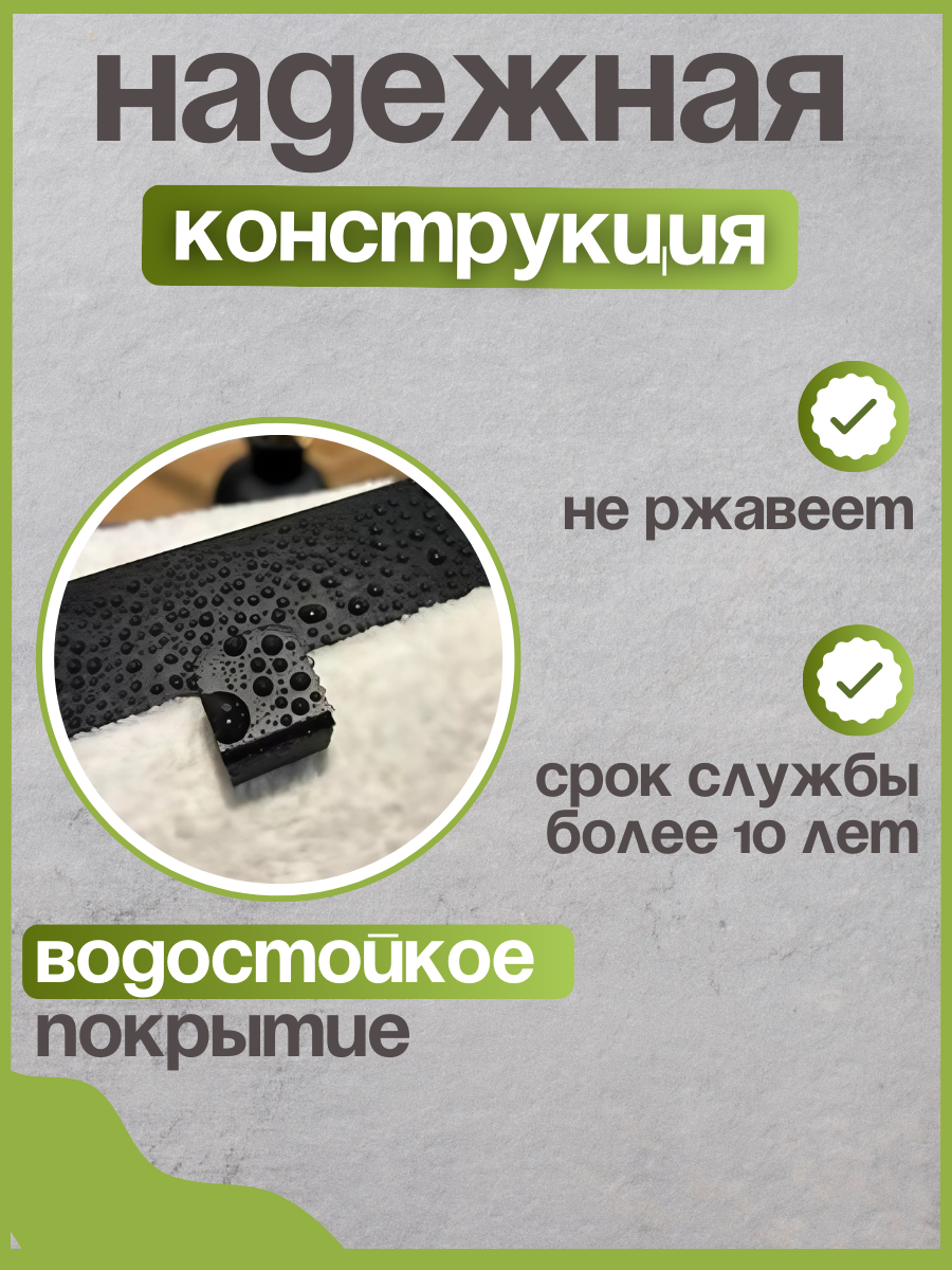 Вешалка настенная, крючки для ванной — фото 1