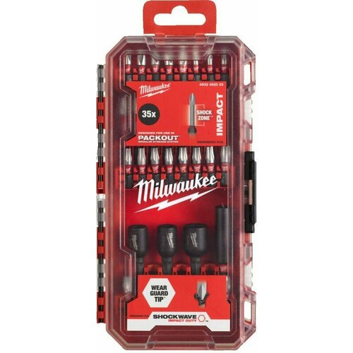 Набор бит Milwaukee SHOCKWAVE 4932492003 35шт 5110₽