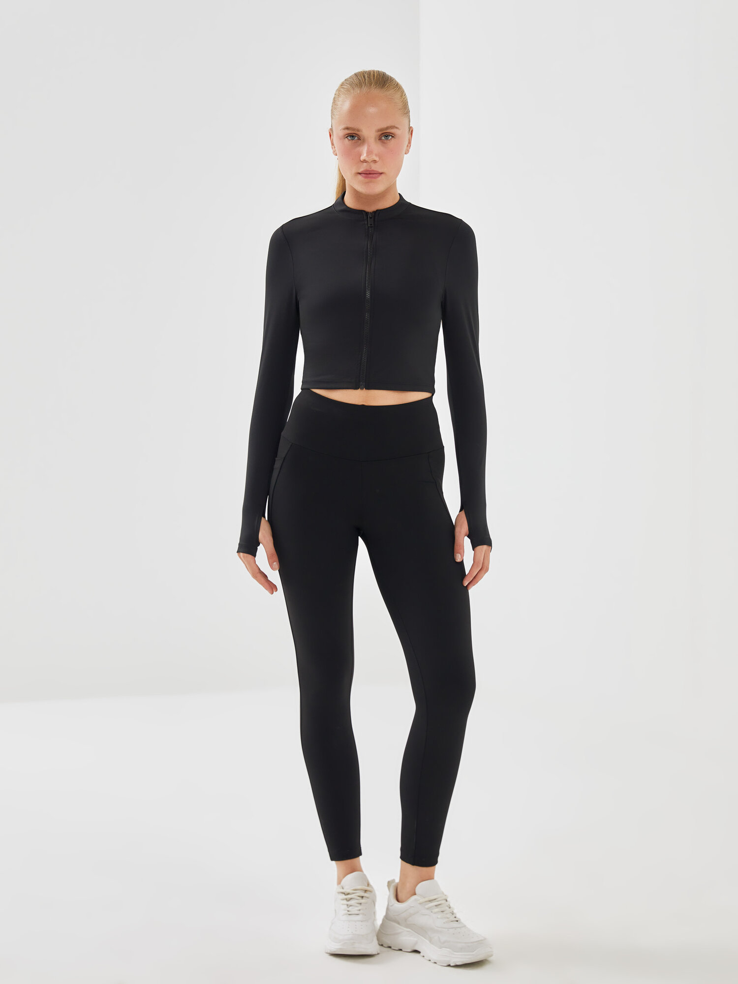 Легинсы спортивные LC Waikiki, размер M, new black