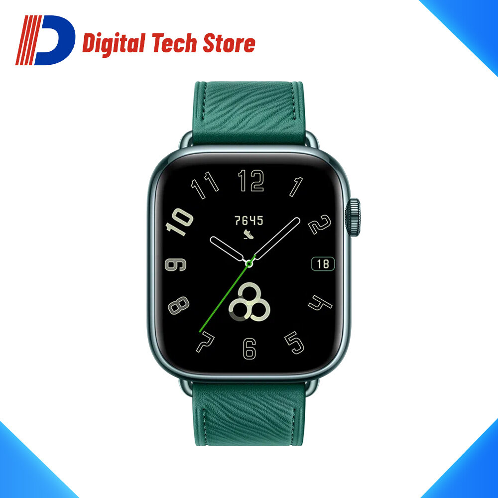 Умные часы HONOR Watch 5, 10-Day Ultra-Long Battery Life, STL-L19, green