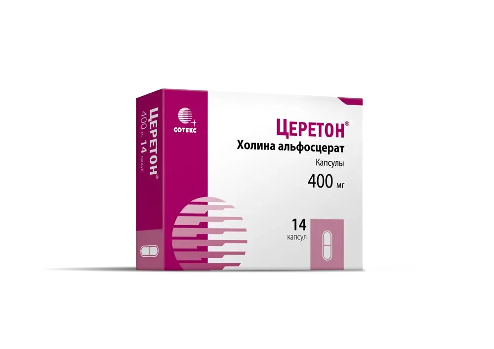Церетон капсулы 400 мг 14 шт