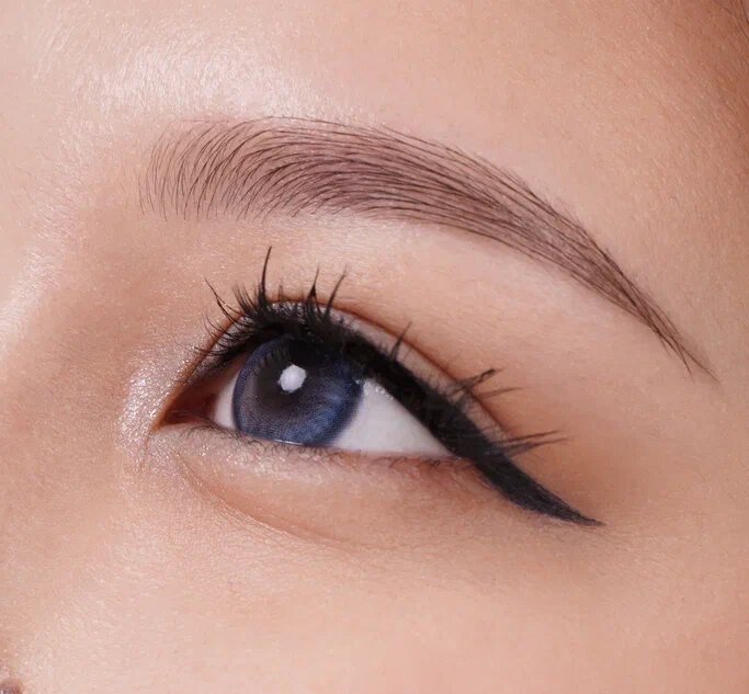 CRYSTAL BLUE -2.00 Контактные линзы для зрения, голубые, BC 8.6, DIA14.5, 12 месяцев — фото 1