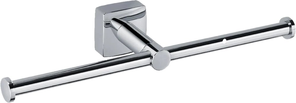 Держатель для туалетной бумаги Fixsen Kvadro FX-61310D настенный латунный хром