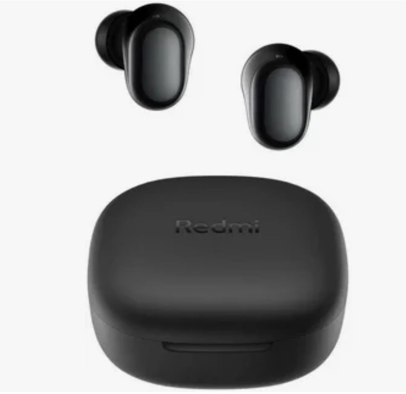 Наушники гарнитура беспроводные Xiaomi redmi buds 6 play Bluetooth 5.4 черные вакуумные