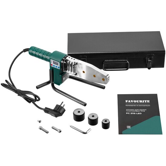 Аппарат для сварки Favourite Tools пластиковых труб PC 3115 LED  1500 Вт FAVOURITE