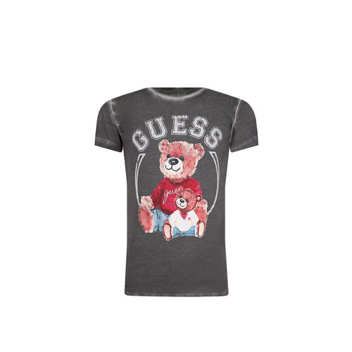 Футболка GUESS, размер 10 лет, черный