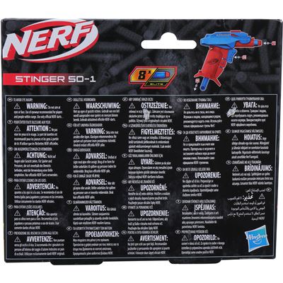 Бластер Hasbro Nerf Alpha Strike Nerf Стингер SD-1 (E6972) - фото №3