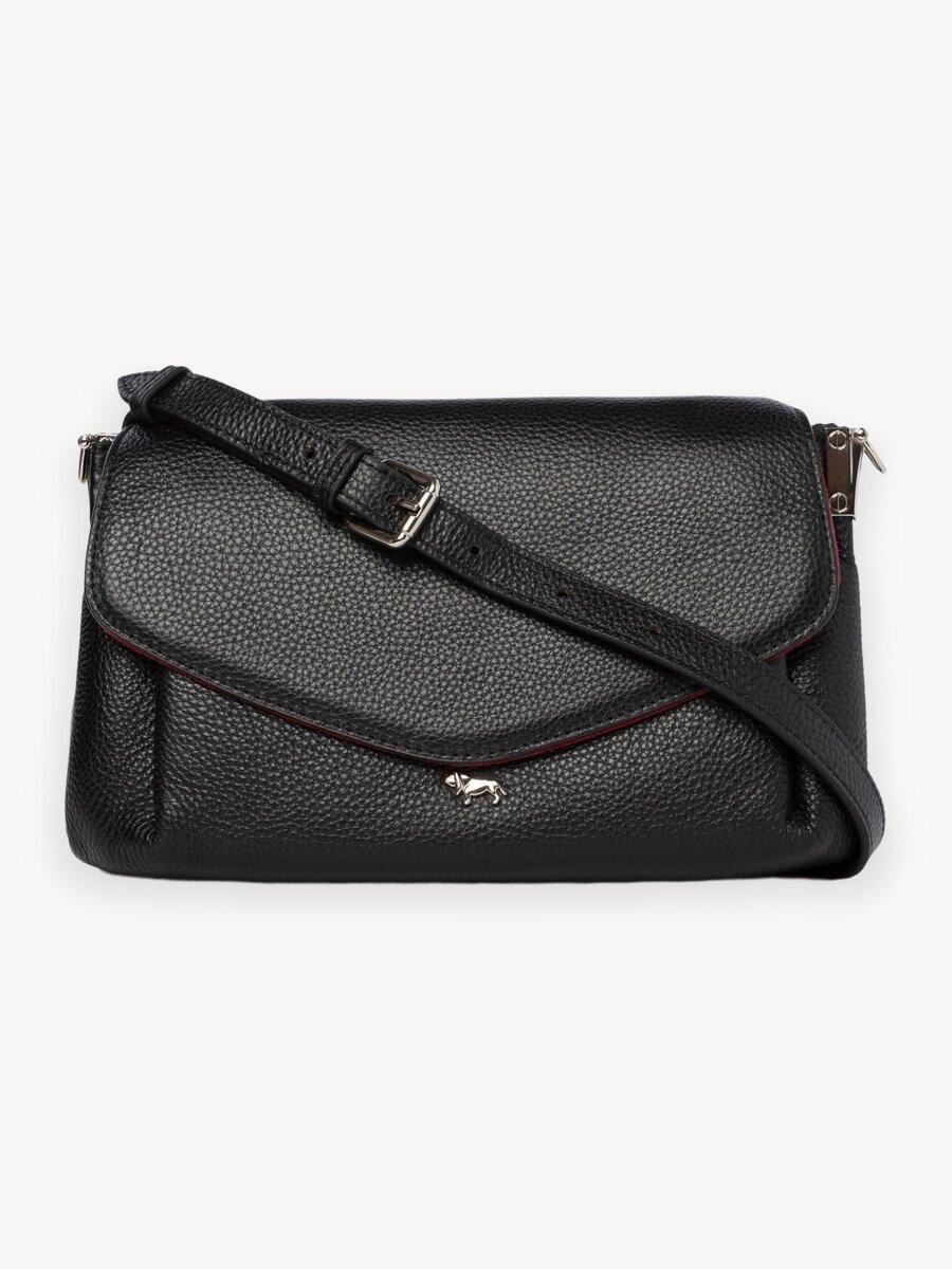 Сумка кросс-боди LABBRA, фактура гладкая, black