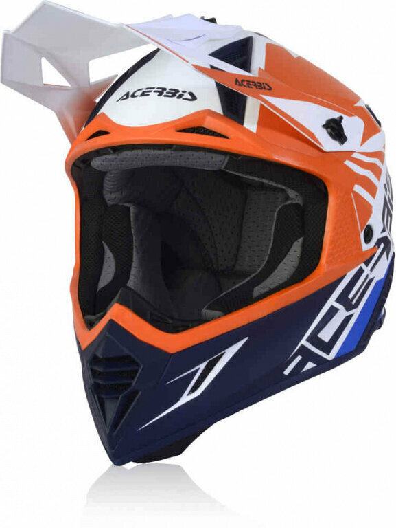 Acerbis Шлем X-TRACK Orange/Blue XS