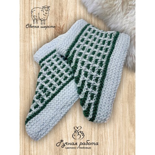 фото Носки , размер 38/41, зеленый, бежевый no brend