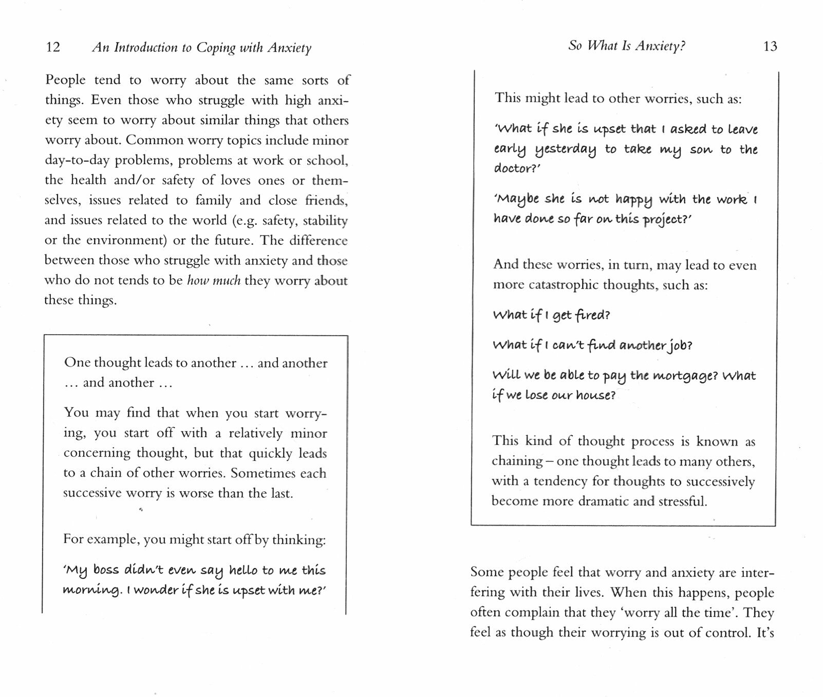 An Introduction to Coping with Anxiety / Книга на Английском - фото №2