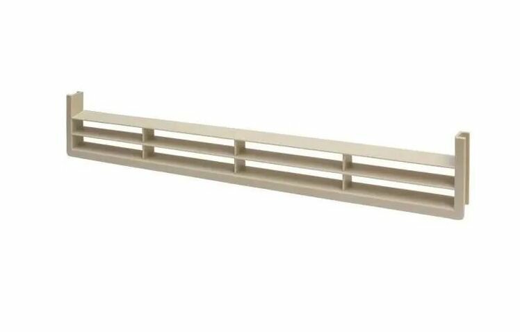 фото Вентиляционная решетка 390*65мм, ваниль