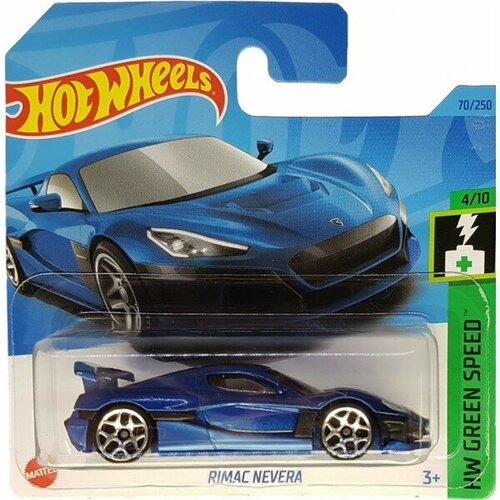 Машинка Mattel Hot Wheels Rimac Nevera, арт. HKG36 (5785) (070 из 250) детская машинка 1 64 оригинал hot wheels rimac nevera из серии hw green speed