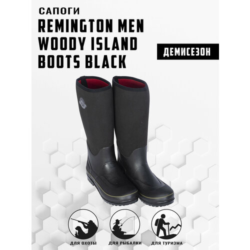 Сапоги Remington Men Woody Island Boots Black р. 44 сапоги remington men swamp boots вrown р 44