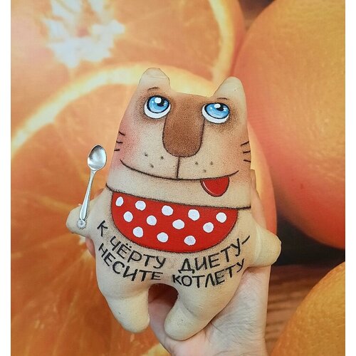Кот Котлеткин. Ручная работа.