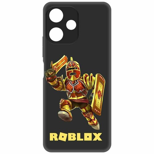 Чехол-накладка Krutoff Soft Case Roblox-Рэдклифф для Xiaomi Poco M6 Pro 5G черный чехол накладка krutoff soft case roblox заключенный для xiaomi poco m6 pro 5g черный