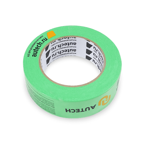 AuTech Маскирующая термостойкая лента зелёная 120 градусов 38мм x 50м 610₽