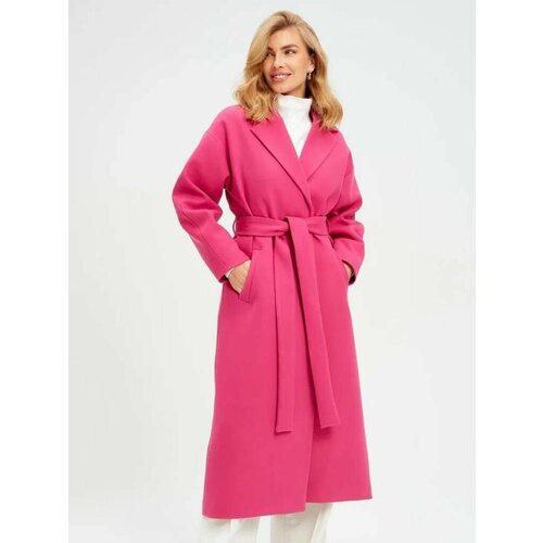 фото Пальто каляев, размер 48, фуксия